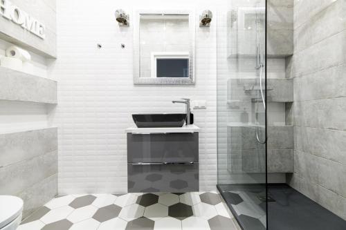Kúpeľňa v ubytovaní Native Apartments Blich 7