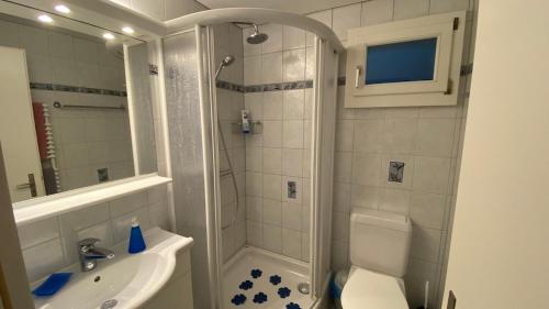 Kúpeľňa v ubytovaní Chalet Acheregg