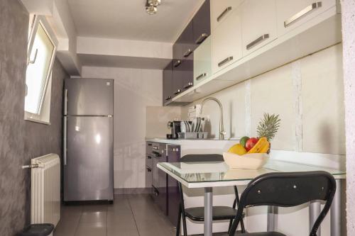 Køkken eller tekøkken på Juventas37