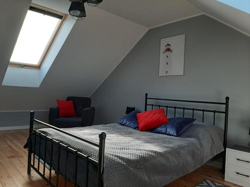 Postel nebo postele na pokoji v ubytování Apartament Fala