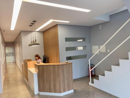Vstupní hala nebo recepce v ubytování Hotel Morada Nobre