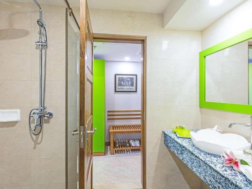 Hotel Stadium tesisinde bir banyo