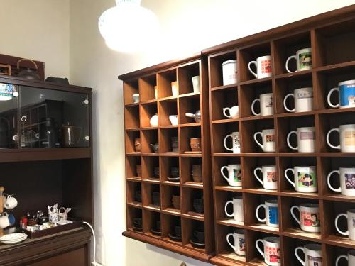 Grace Kinmen B&Bにあるコーヒーまたはお茶