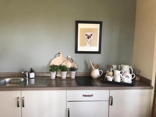 Dapur atau dapur kecil di Norbin Farm