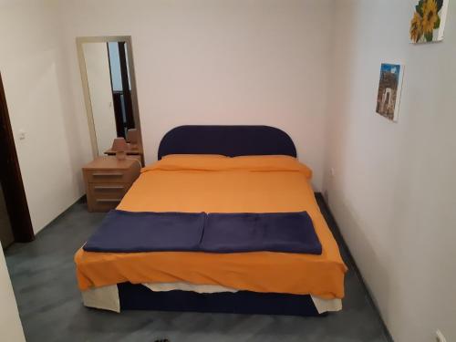 Posteľ alebo postele v izbe v ubytovaní Apartman Ksenija Delnice
