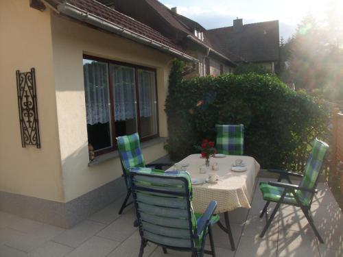 Siseõu või muu väliala majutusasutuses Eichhörnchen Wernigerode