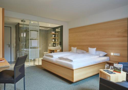 Katil atau katil-katil dalam bilik di ElzLand Hotel 9 Linden