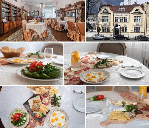 Mad på lejlighedshotellet eller i nærheden