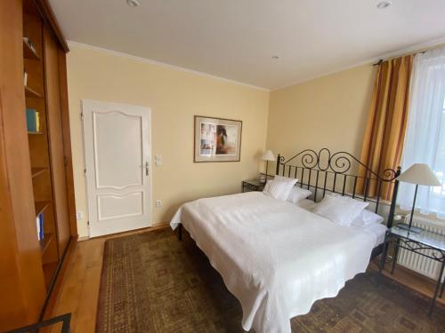 Ένα ή περισσότερα κρεβάτια σε δωμάτιο στο Apartment Barbara
