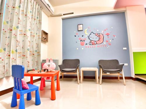 Χώρος καθιστικού στο The Sunny Homestay