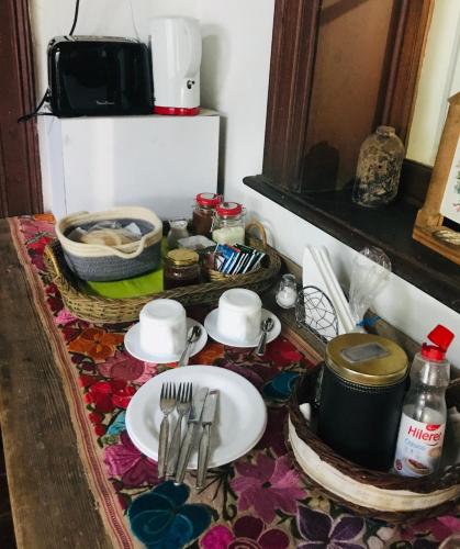 Mad i den private indkvartering eller i nærheden