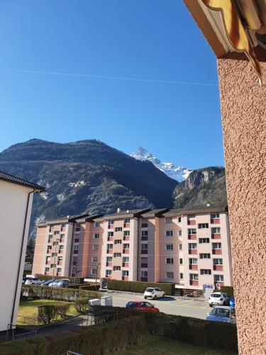 Nespecifikovaný výhled na hory nebo výhled na hory při pohledu z apartmánu