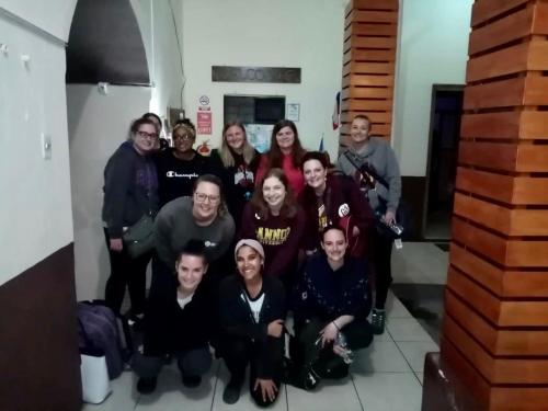 Clientes alojados en The Backpacker Hostal