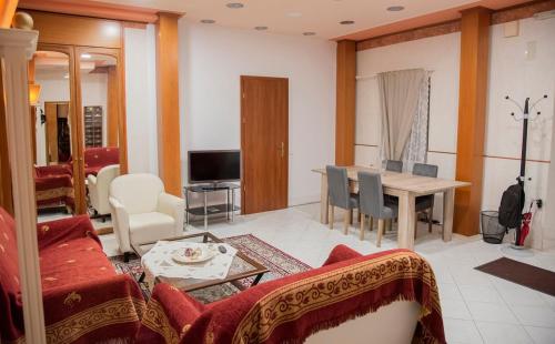 Posezení v ubytování Siena