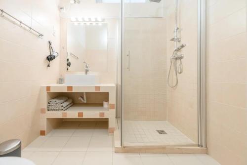 Koupelna v ubytování My Residence in Budapest