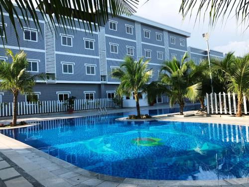 Bazén v ubytování Oceanward Hotel & Resort nebo v jeho okolí