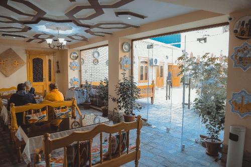 Oleskelutila majoituspaikassa Yasmin