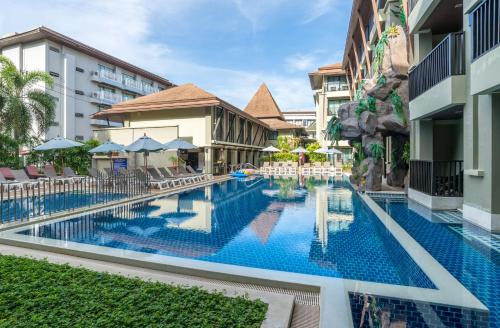 Bangunan di mana terletaknya resort