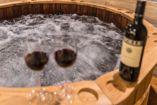 Góralska Dolina Jacuzzi & Saunaで提供されているドリンク