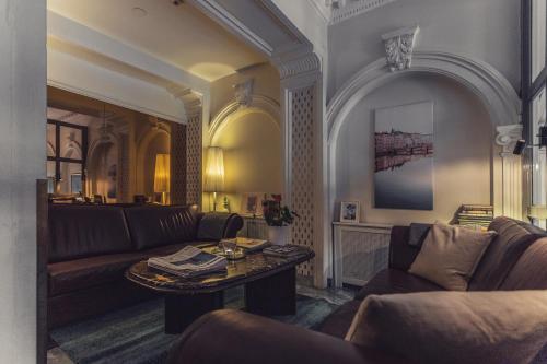 Un lugar para sentarse en Hotel Poseidon