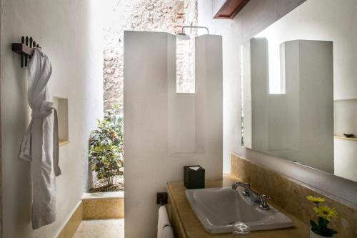 Hotel Quadrifolio tesisinde bir banyo