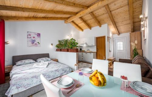 Postel nebo postele na pokoji v ubytování Villa HEIDI 2