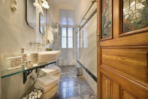 Koupelna v ubytování Apartman Dalia Janáčkovo nábřeží