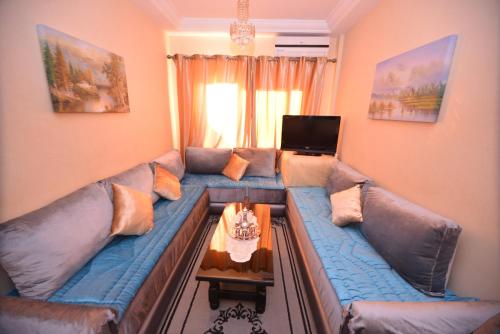 Taghazout Bay Appartement Agadirにあるシーティングエリア