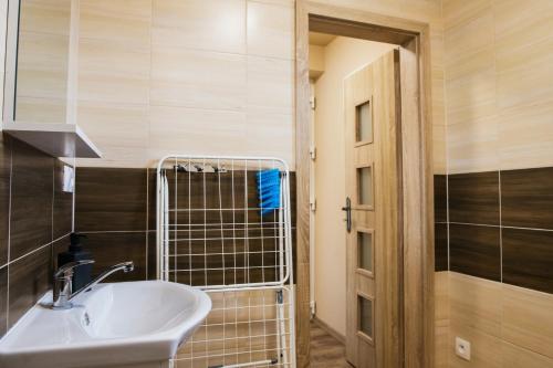 Koupelna v ubytování Jazmin apartmány