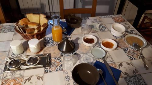 Mad på bed and breakfast-stedet eller i nærheden