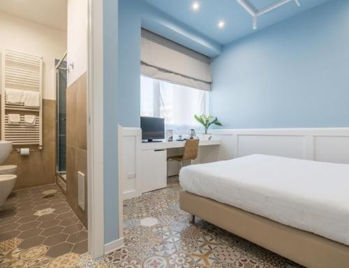 Katil atau katil-katil dalam bilik di Hotel Palace