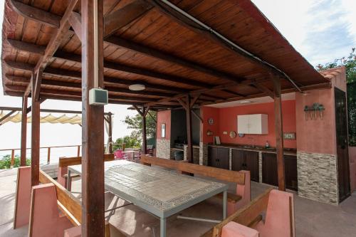 Balkón nebo terasa v ubytování CASA CUARTEL EL VELERO
