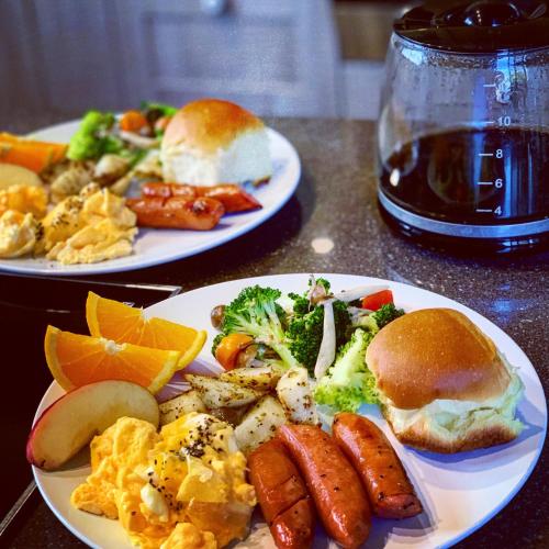 Jídlo v bed and breakfast nebo okolí