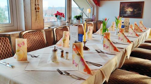 Restaurace v ubytování Seehotel Geestland