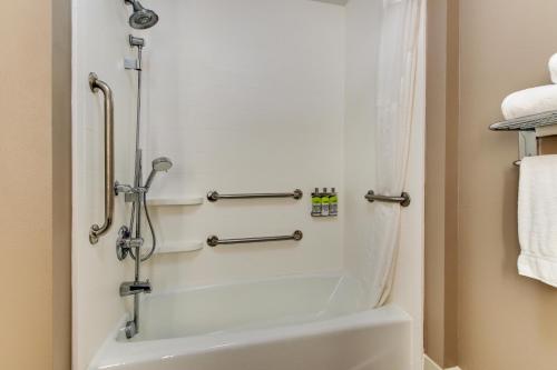 Ванная комната в Holiday Inn Express Hotel & Suites Columbus-Fort Benning, an IHG Hotel