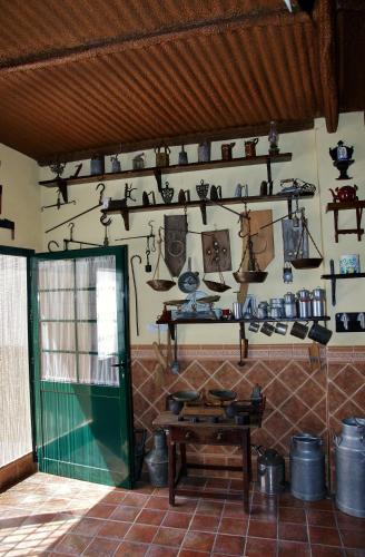 Dapur atau dapur kecil di El Zaguán de la Plata