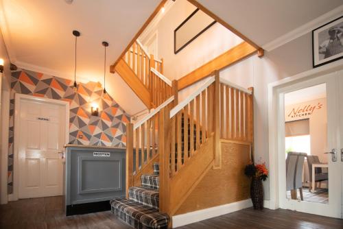 The lobby or reception area at Kidron B & B & The Old Manse Guesthouse 