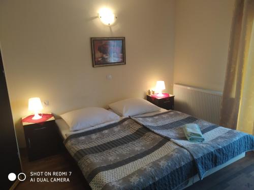 Ένα ή περισσότερα κρεβάτια σε δωμάτιο στο Marysieńka