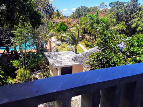 a view from the balcony of a house at Adayo Cove Resort in Siquijor