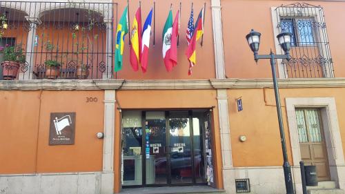 Η πρόσοψη ή η είσοδος του Hostal de Las Américas