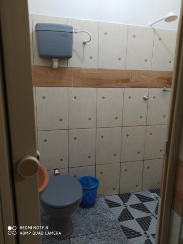 ห้องน้ำของ Hospedagem e queijaria Péua