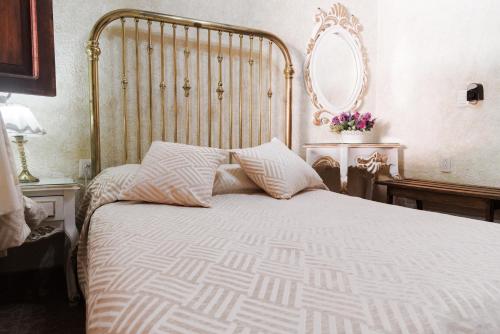 Кровать или кровати в номере Na-anché Hotel