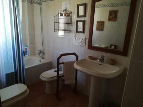 Ванная комната в Casa Valero