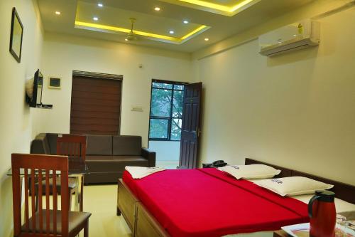Katil atau katil-katil dalam bilik di karibu Residency