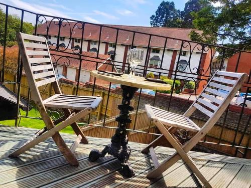 Balkón nebo terasa v ubytování Glendale Hotel