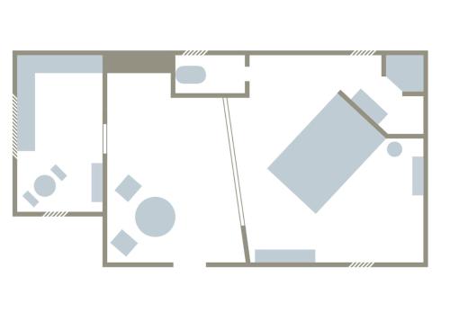 The floor plan of Sous les Canniers