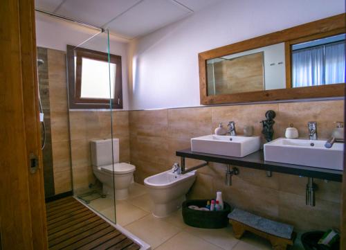 Ванная комната в Can Olivo - Acogedora casa con exclusivo diseño interior