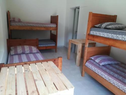 Ein Etagenbett oder Etagenbetten in einem Zimmer der Unterkunft Casa Pedrina