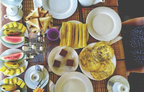 Jídlo v ubytování v soukromí nebo okolí