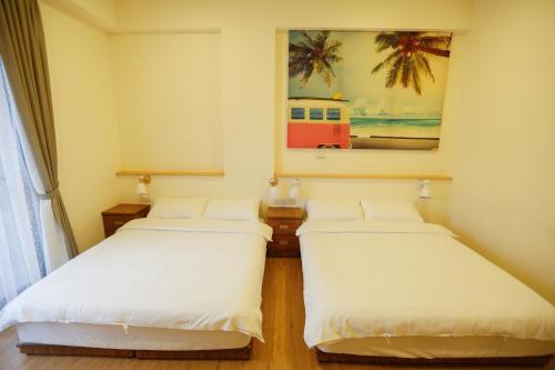 Katil atau katil-katil dalam bilik di Forest Park Homestay